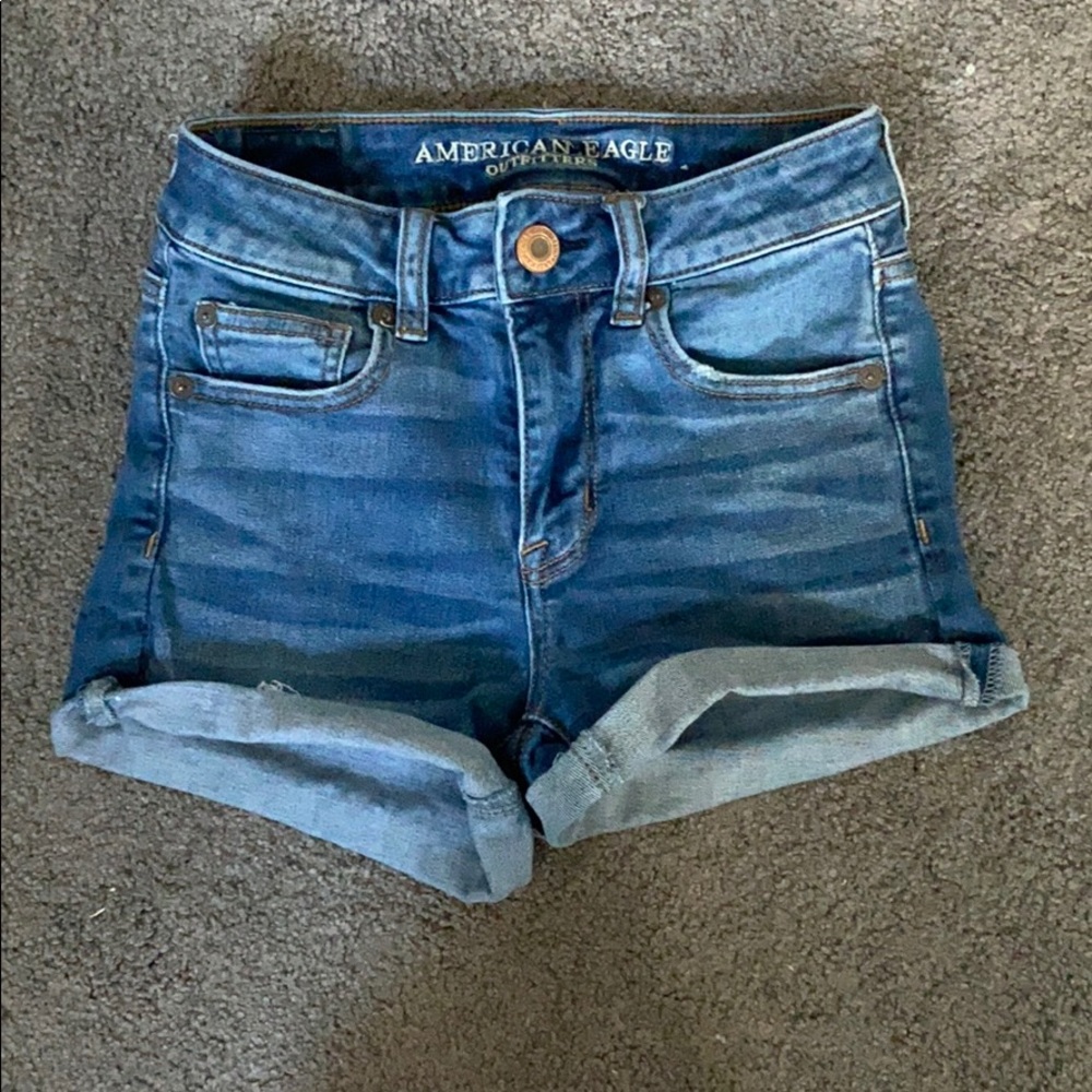 american eagle next level stretch jean shorts
